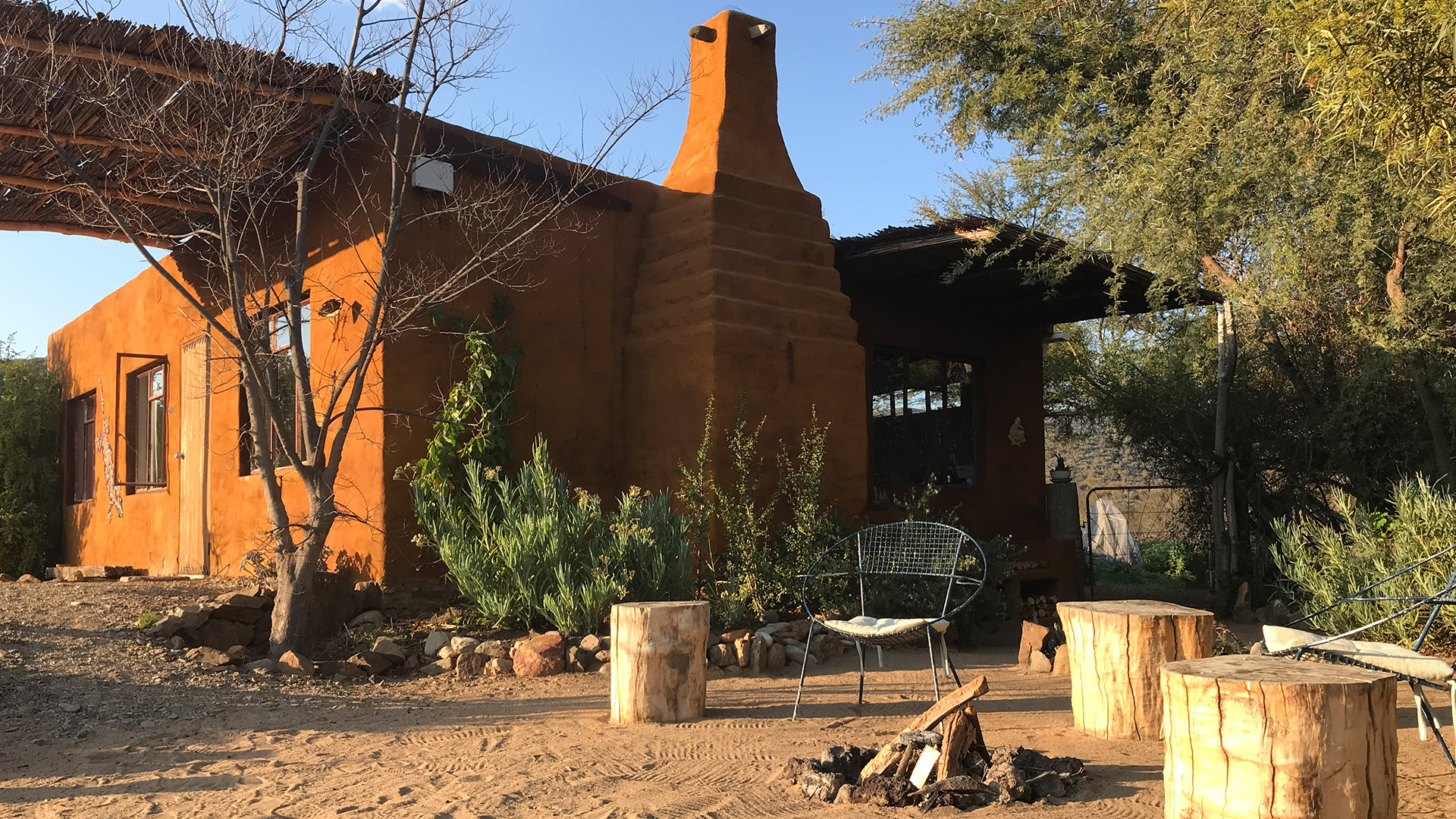 The Guest Cottage at Numbi Valley Permaculture Farm, Klein Karoo, South Africa